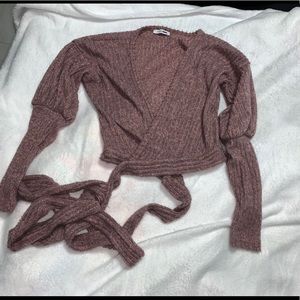 FN In Your Embrace Wrap Top